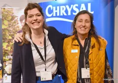 At Chrysal's booth, they were told about their Vident. Vident is an important link for enabling sea freight. But also with the colder crop, this agent is becoming more and more relevant. Pauline Bugter and Wendy Metselaar explained it to everyone who wanted to know more.